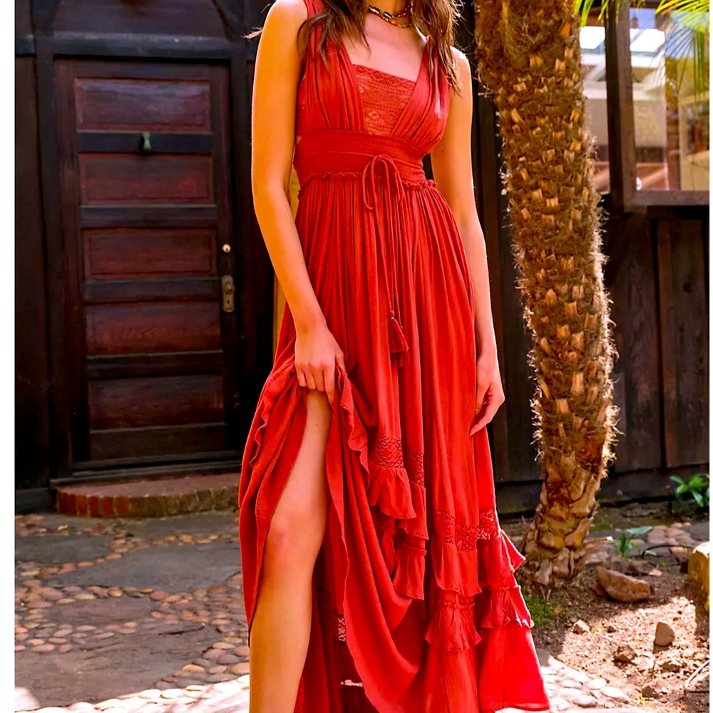 Free People Santa Maria Maxi Dress